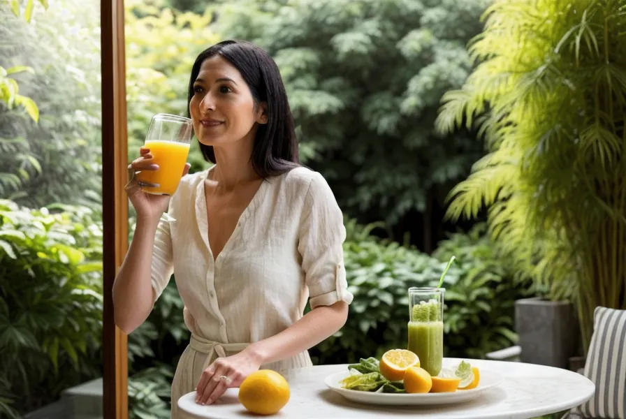 Cure de smoothie maison pour relancer la perte de poids et le métabolisme