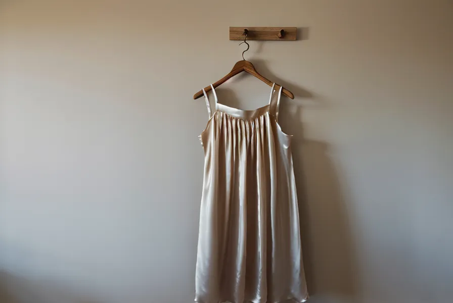 Robe de cérémonie en soie suspendue, moment clé de la préparation du mariage après le témoignage minceur