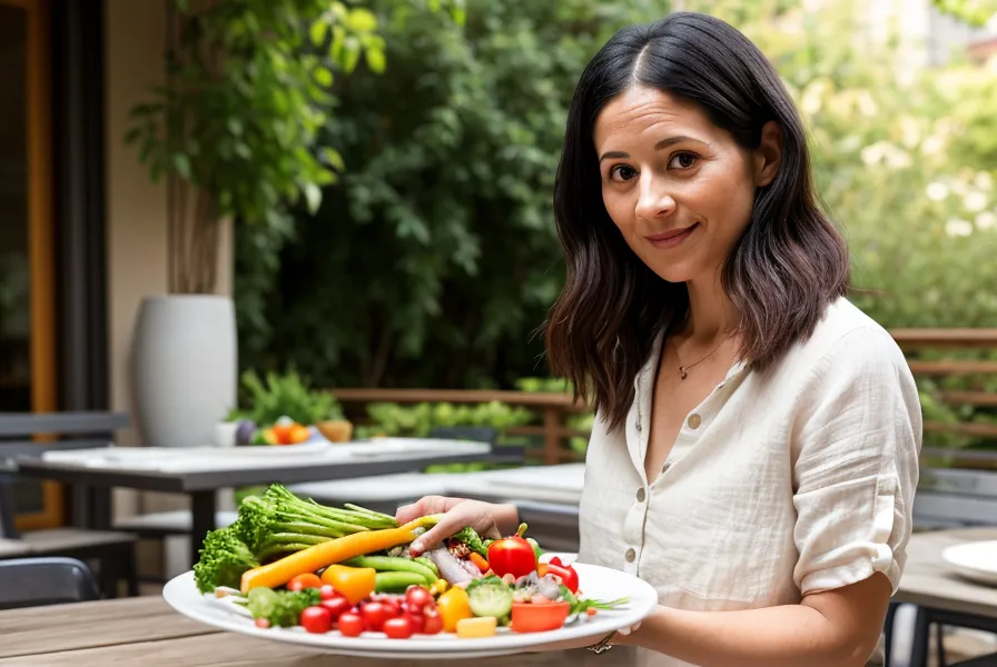 Légumes frais et smoothie sur un plan de travail de cuisine