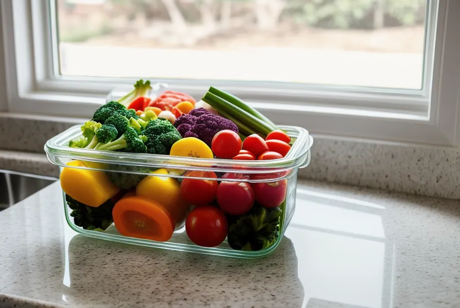 Contraste entre un repas sain préparé et un bol pour enfant sur un comptoir