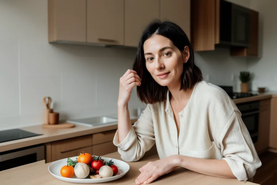 Contenants de préparation de repas remplis d'aliments sains et colorés, exemple concret d'organisation des repas pour minceur maman